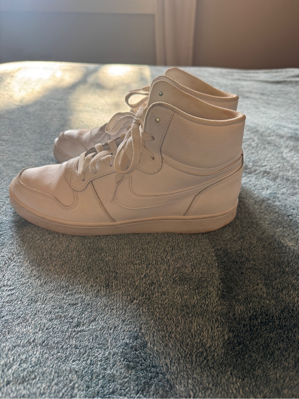 Nike Women’s High-Top Sneakers in Off-White